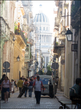 Old Havana street 