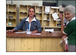 Cuban government pharmacy