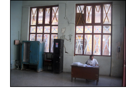Inside dilapitated Cuban government pharmacy