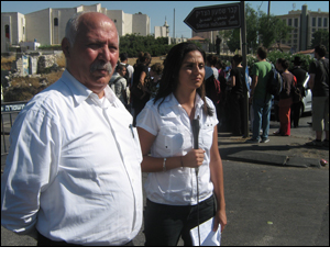Al Jazeera reporter with AlHammouri