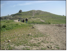The archeological mound 
